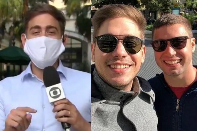 Ao vivo no ‘Bom Dia Brasil’, repórter da Globo se declara para o marido no Dia dos Namorados