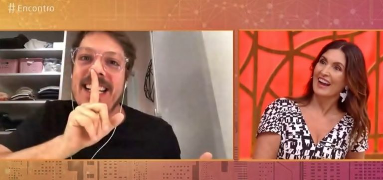 Fábio Porchat surpreende ao revelar que faz lives praticamente nu