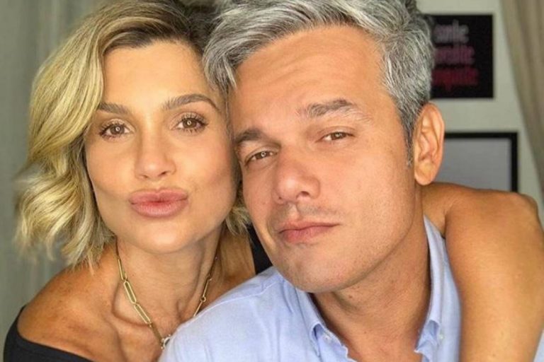 Otaviano Costa e Flávia Alessandra celebram aniversário de casamento