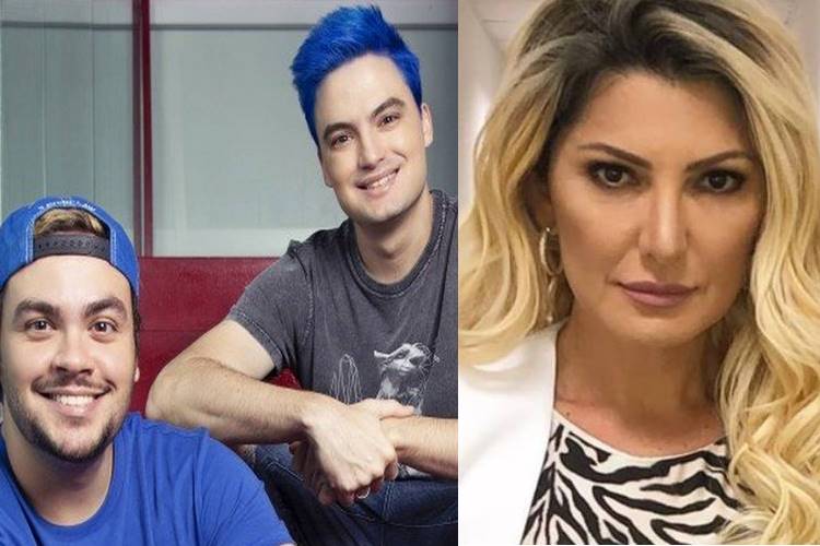 Irmãos Felipe e Luccas Neto montam queixa-crime contra Antonia Fontenelle