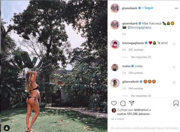 Giovanna Ewbank reprodução Instagram Giovanna Ewbank reprodução Instagram