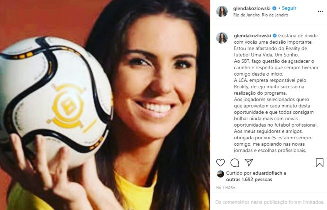 Glenda Kozlowiski reprodução Instagram