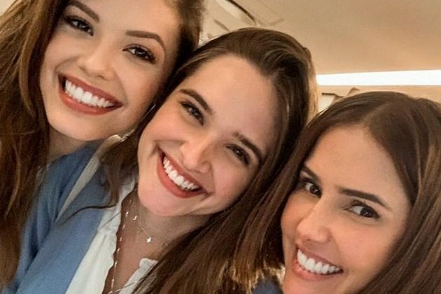 Vitória Strada, Juliana Paiva e Deborah Secco, protagonistas de 'Salve-se Quem Puder' - Reprodução/Instagram