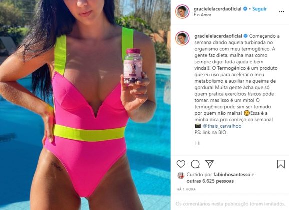 Graciele Lacerda reprodução Instagram