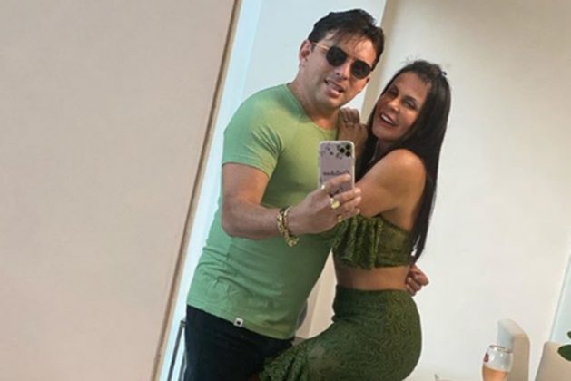Gretchen e o namorado reprodução Instagram