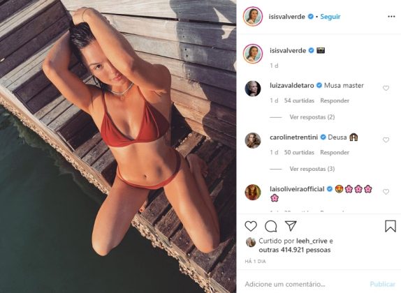 Isis Valverde reprodução Instagram Isis Valverde reprodução Instagram