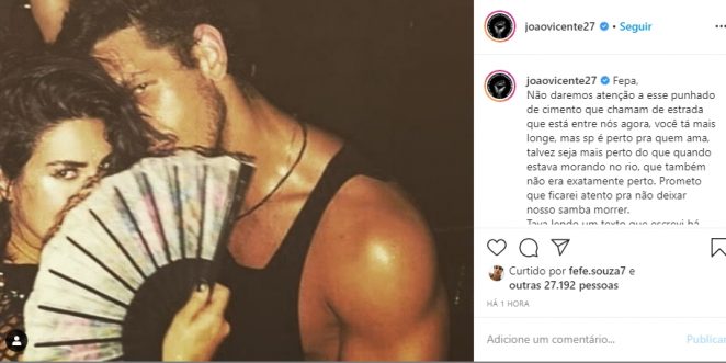 João Vicente De Castro reprodução instagram
