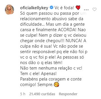Após desabafo de Mayra Cardi, Kelly Key diz: ''Só quem passou sabe' - Foto: Print/Instagram
