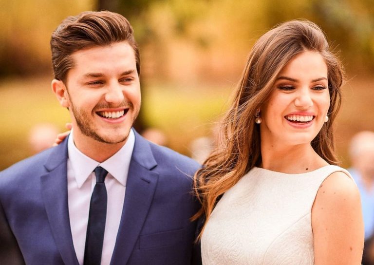 Klebber Toledo celebra dois anos de casamento com Camila Queiroz