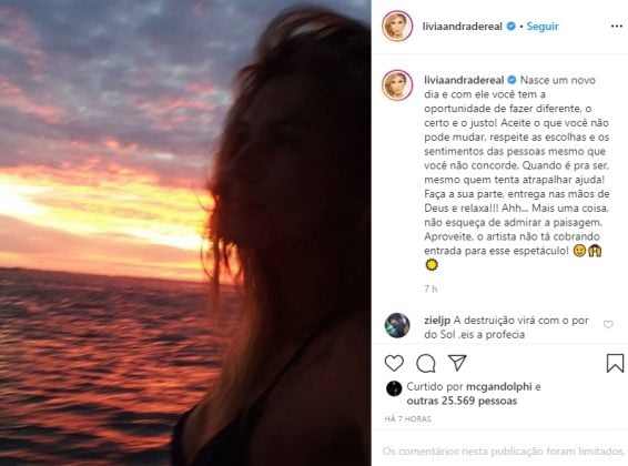 Livia Andrade reprodução Instagram