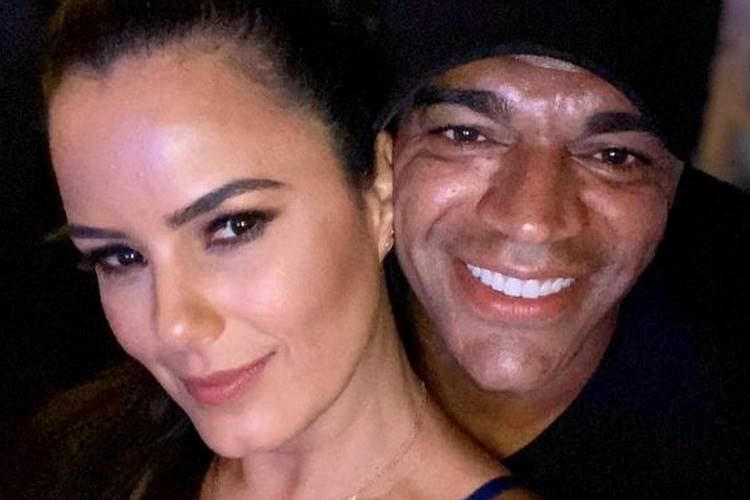 Luciele Di Camargo e o marido, Denílson, revelam tratamento para transição capilar