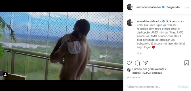 Malvino Salvador reprodução Instagram