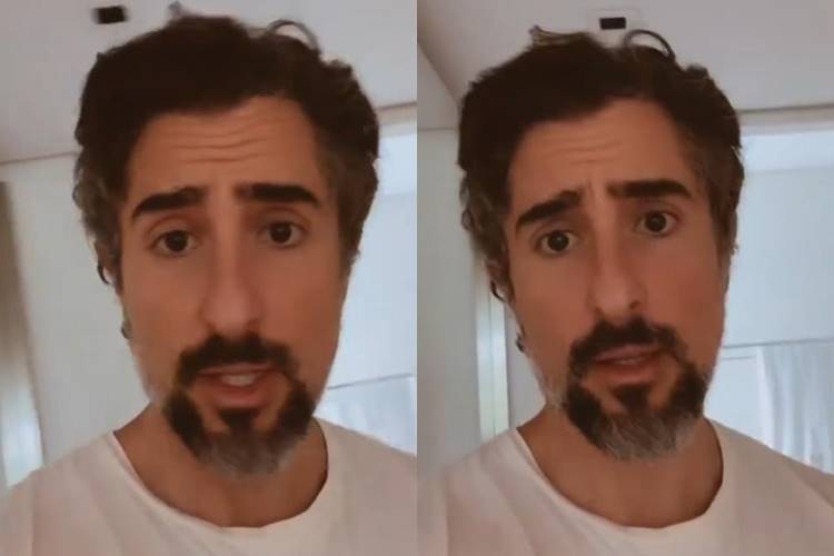 Marcos Mion fica chocado com objeto encontrado em casa: “Estou assustado”