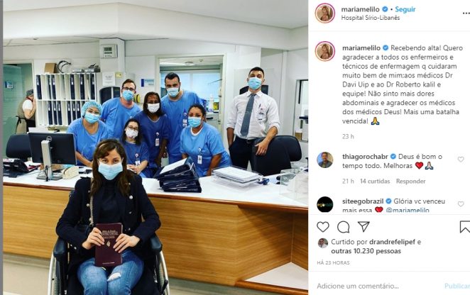 Maria Melilo reprodução Instagram.1