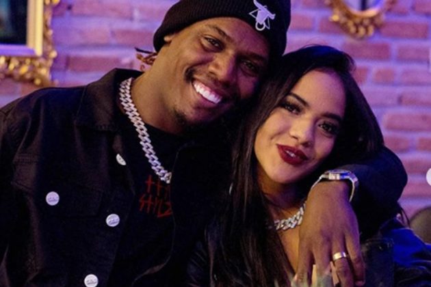 Mc Kekel e esposa Sabrina lacerda reprodução Instagram