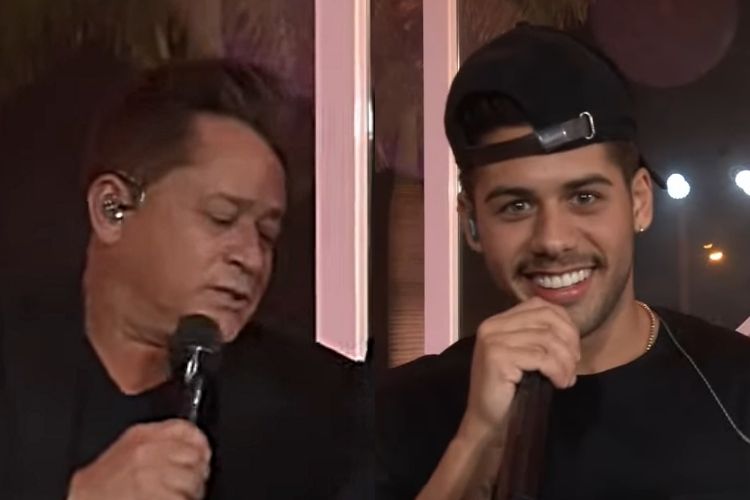 O cantor sertanejo Zé Felipe e o pai Leonardo - Reprodução: Instagram O cantor sertanejo Zé Felipe e o pai Leonardo - Reprodução: Instagram (Montagem: Área VIP)