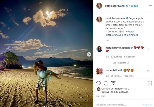 Patricia Abravanel e marido reprodução Instagram