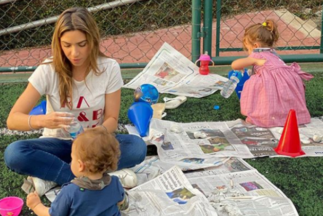 Patricia Abravanel e os filhos reprodução Instagram