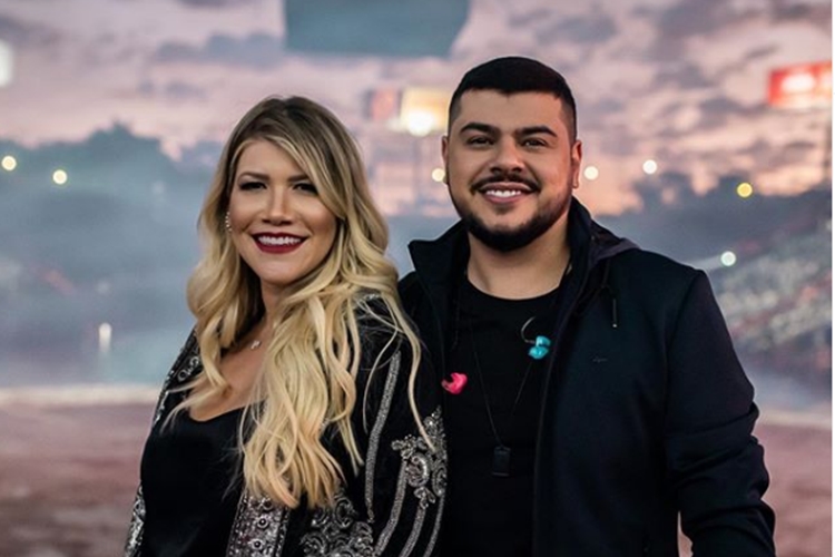 Paula Vaccari e esposo o sertanejo Cristiano reprodução Instagram