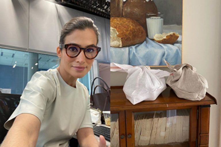 Renata Vasconcelos leva ‘marmitas’ para o trabalho e revela o prato escolhido do dia