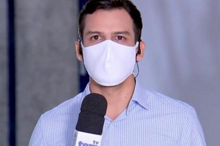 Ao vivo, repórter da Globo se declara para a esposa no Dia dos Namorados