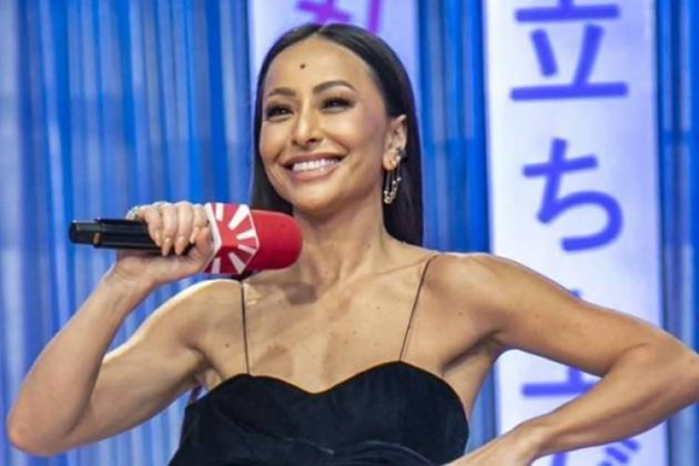 Hoje Sabrina Sato anunciará vencedor no ''Made in Japão''(Edu Moraes/Record TV)