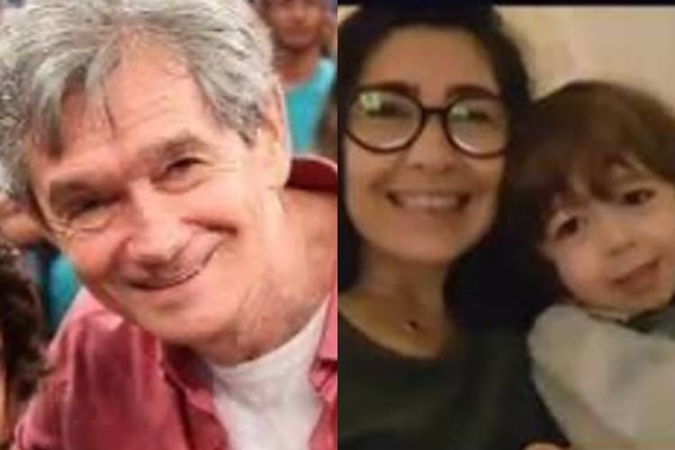 Serginho Groisman recebe homenagem de aniversário do filho e da esposa