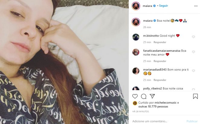 Sertaneja Maiara reprodução Instagram