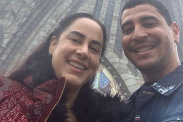 Silvia Abravanel e namorado Marcos Vinicíus reprodução Instagram