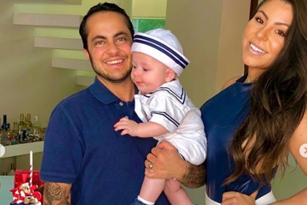 Thammy Miranda e Andressa Ferreira e filho Bento reprodução Instagram