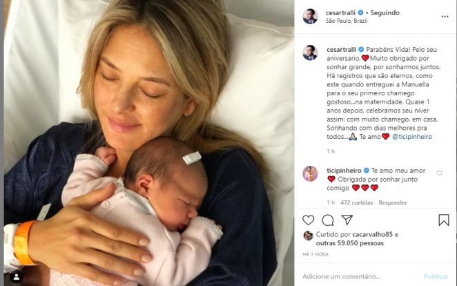 Ticiane Pinheiro reprodução Instagram