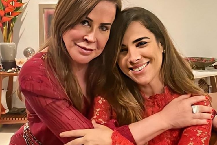 Wanessa Camargo e mãe Zilu Camargo reprodução Instagram