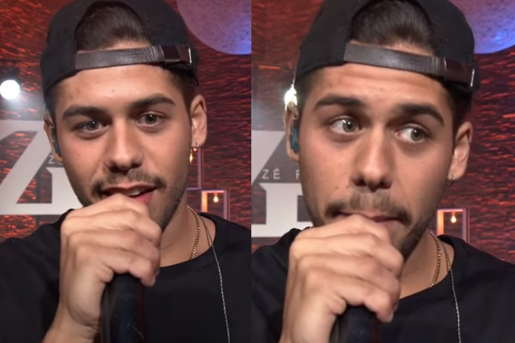 Sertanejo Zé Felipe dá ‘cantada’ em famosa youtuber durante live e divide opiniões
