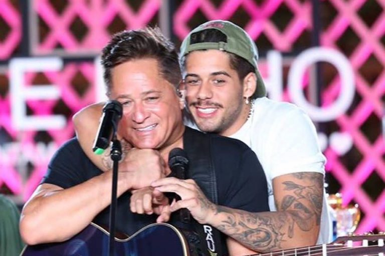 Leonardo celebra aniversário do filho Zé Felipe: “Te amo”