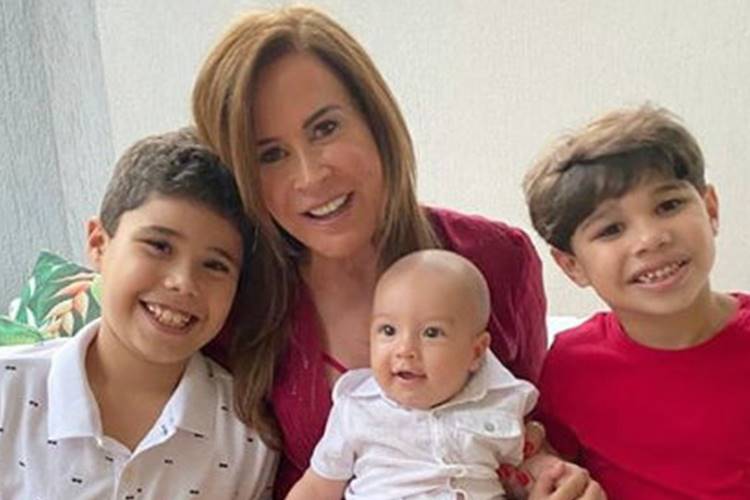 Zilu Camargo comemora aniversário do neto, filho de Wanessa Camargo: “Amor imenso!”