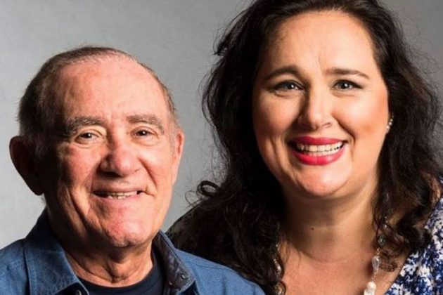 Renato Aragão e Lilian Aragão - Divulgação/Globo
