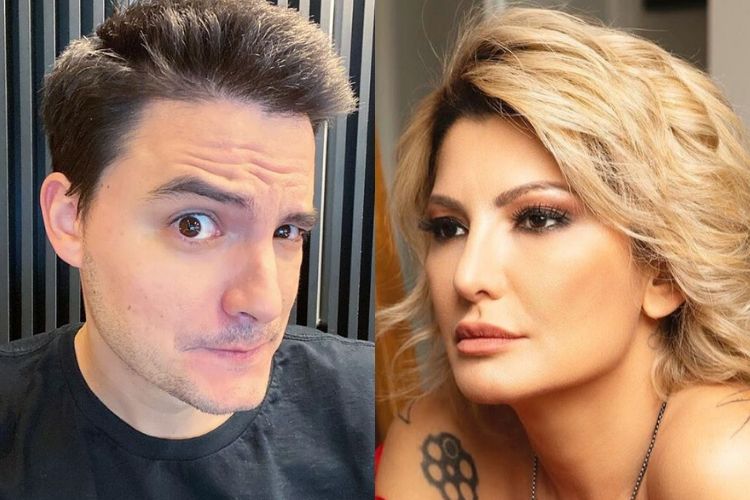 Felipe Neto e Antonia Fontenelle - Reprodução: Instagram (Montagem: Área VIP)