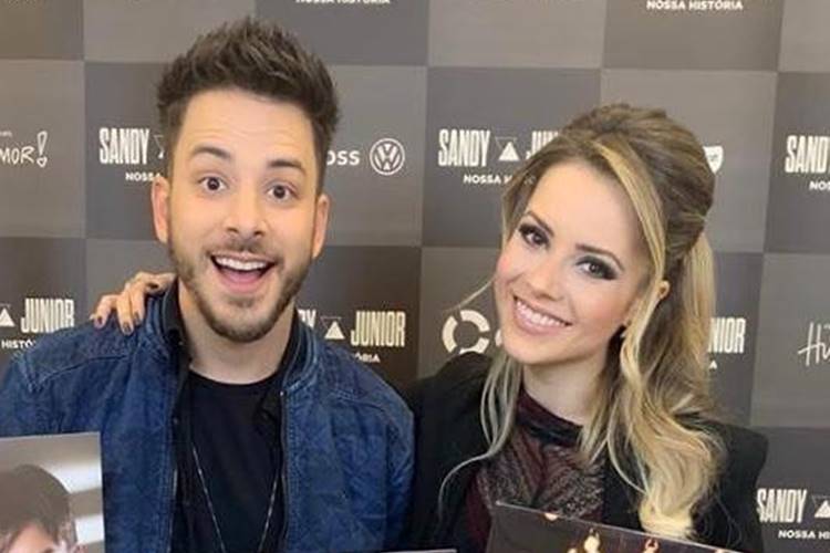Junior Lima e Sandy - Instagram