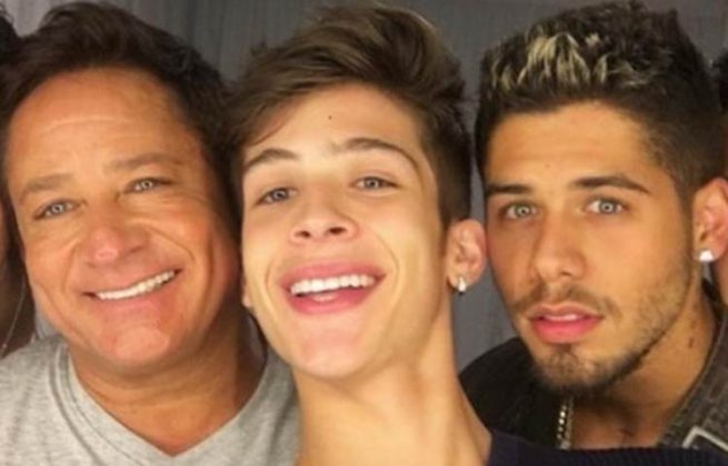 Leonardo e filhos -