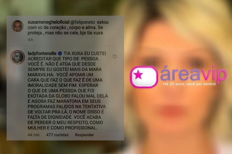 O comentário da apresentadora do 'Na Lata' - Reprodução: Instagram