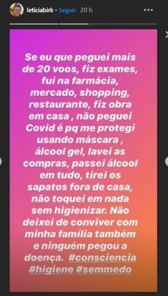 Post - Leticia Post - Leticia/Instagram