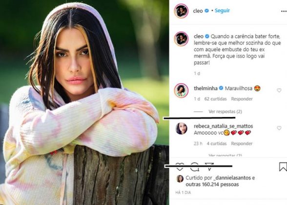 Cleo dá dica para enfrentar a carência e não correr atrás de quem não presta