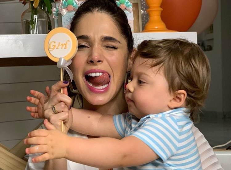 Sabrina Petraglia faz chá revelação e compartilha o momento da surpresa com os seguidores