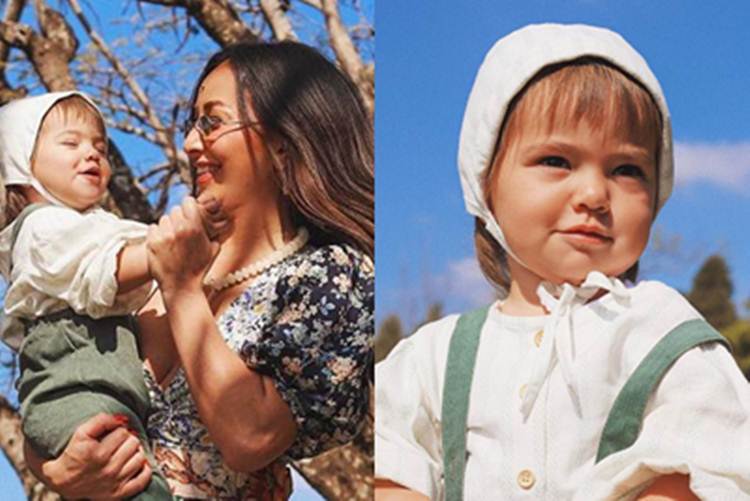 Sabrina Sato encanta seguidores com novas fotos de Zoe: “Minha pequena camponesa”