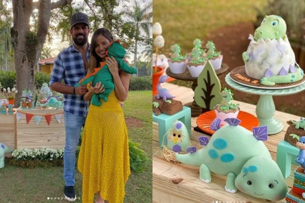 Sertanejo Sorocaba Biah Rodrigues e filho Theo reprodução Instagram