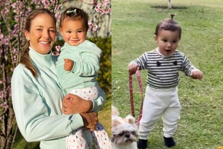 Ticiane Pinheiro e a filha - Reprodução: Instagram (montagem: Área VIP) Ticiane Pinheiro e a filha - Reprodução: Instagram (montagem: Área VIP)