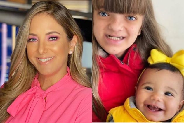 Ticiane Pinheiro é mãe de Rafa e Manu - Instagram/Montagem