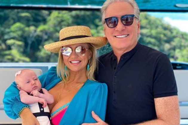 Vick filha de Ana Paula Siebert e Roberto Justus reprodução Instagram