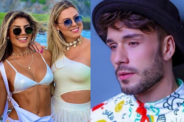 Hariany Almeida e Isabella Cecchi; Lucas Viana - Reprodução/Instagram (Montagem/Área Vip)
