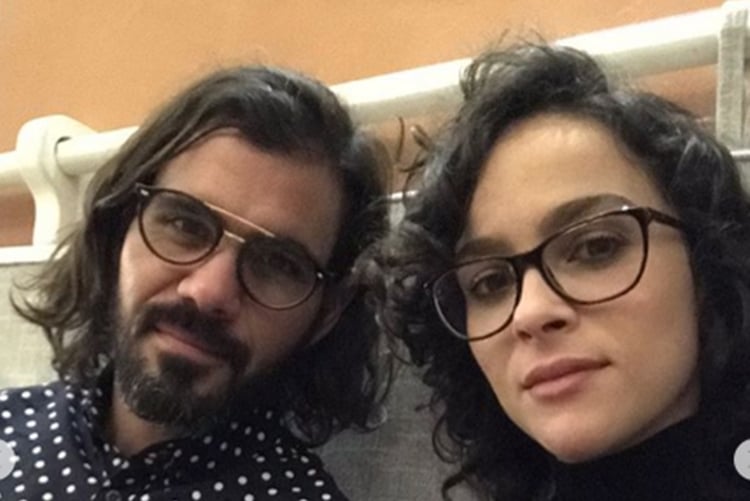Juliano Cazarré e esposa Letícia foto Instagram